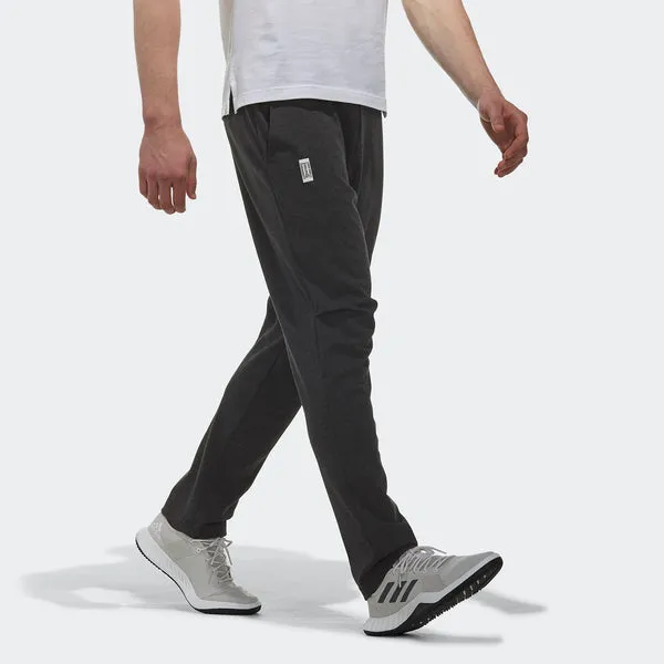 adidas Casual Running Sports Knit Long Pants Gray