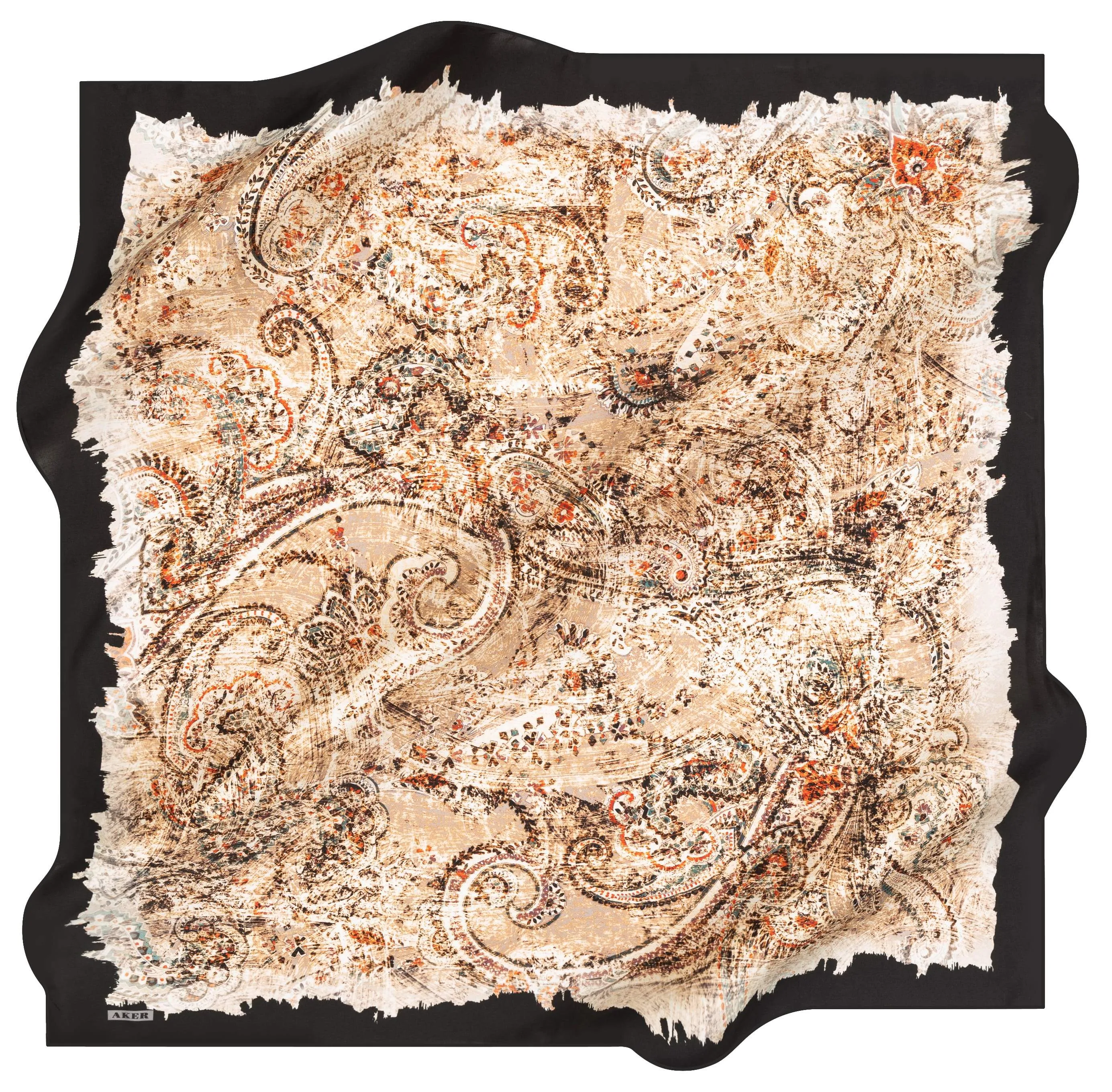 Aker Paisley Women Silk Scarf No. 12
