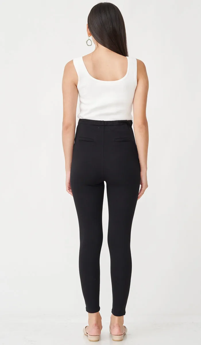 ALEXIS MATERNITY JEGGINGS BLACK