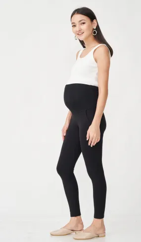 ALEXIS MATERNITY JEGGINGS BLACK