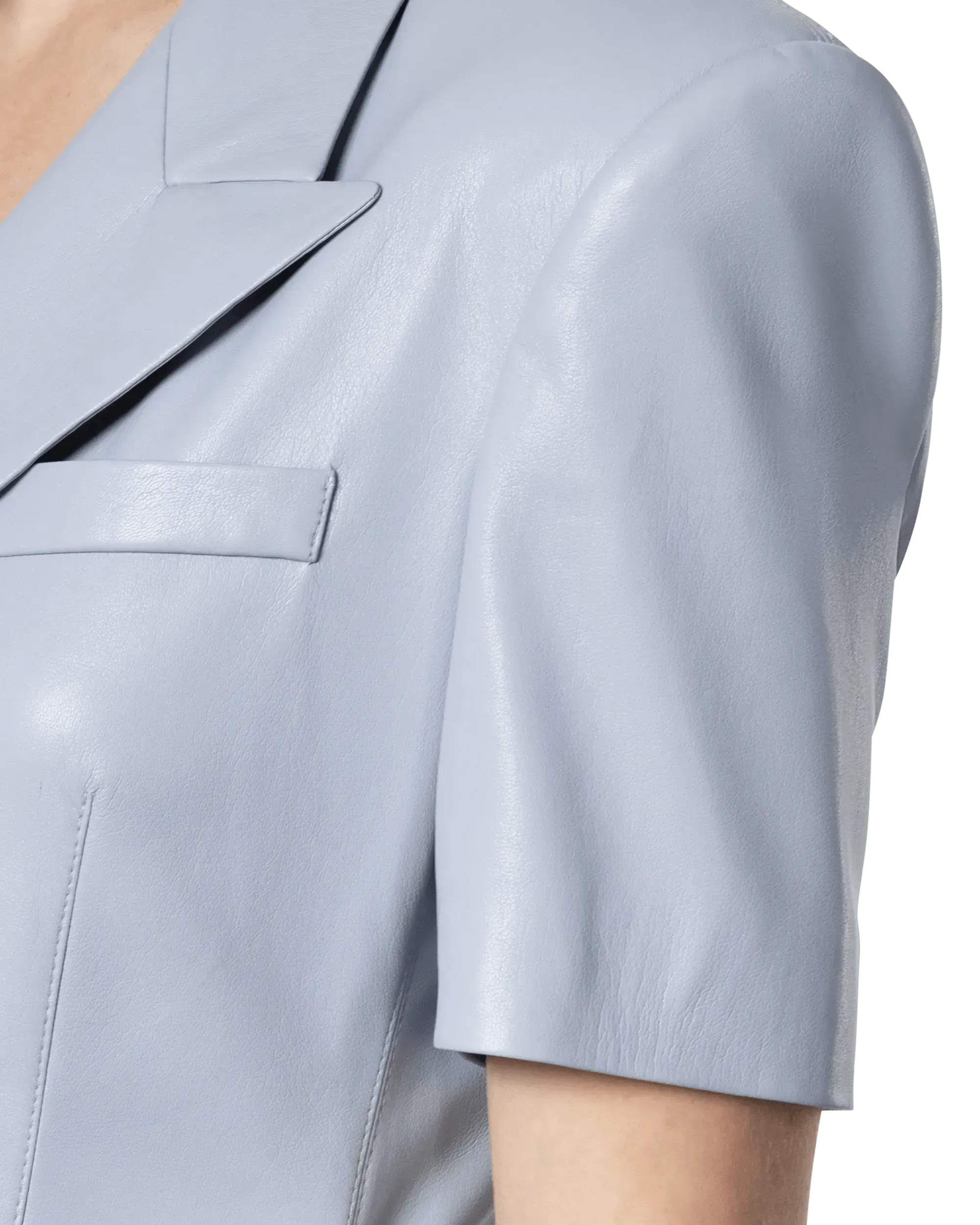 Anco Vegan Leather Mini Dress