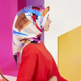 Armine Confetti Chic Silk Scarf No 1