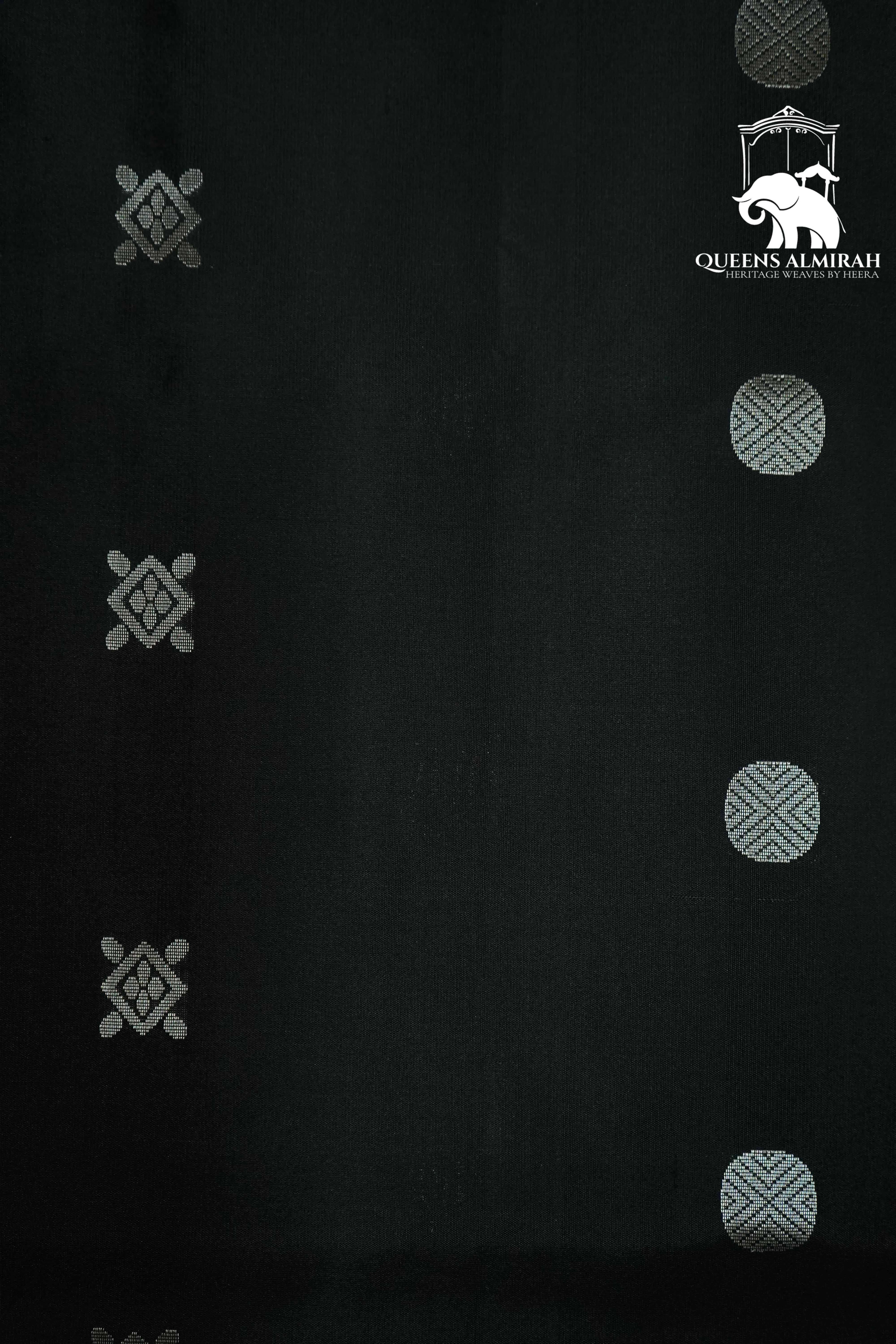 BLACK WITH ESPRESSO BROWN SOFT SILK SAREE