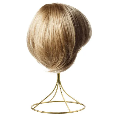 Brass Plated Metal Hat & Wig Display Stand