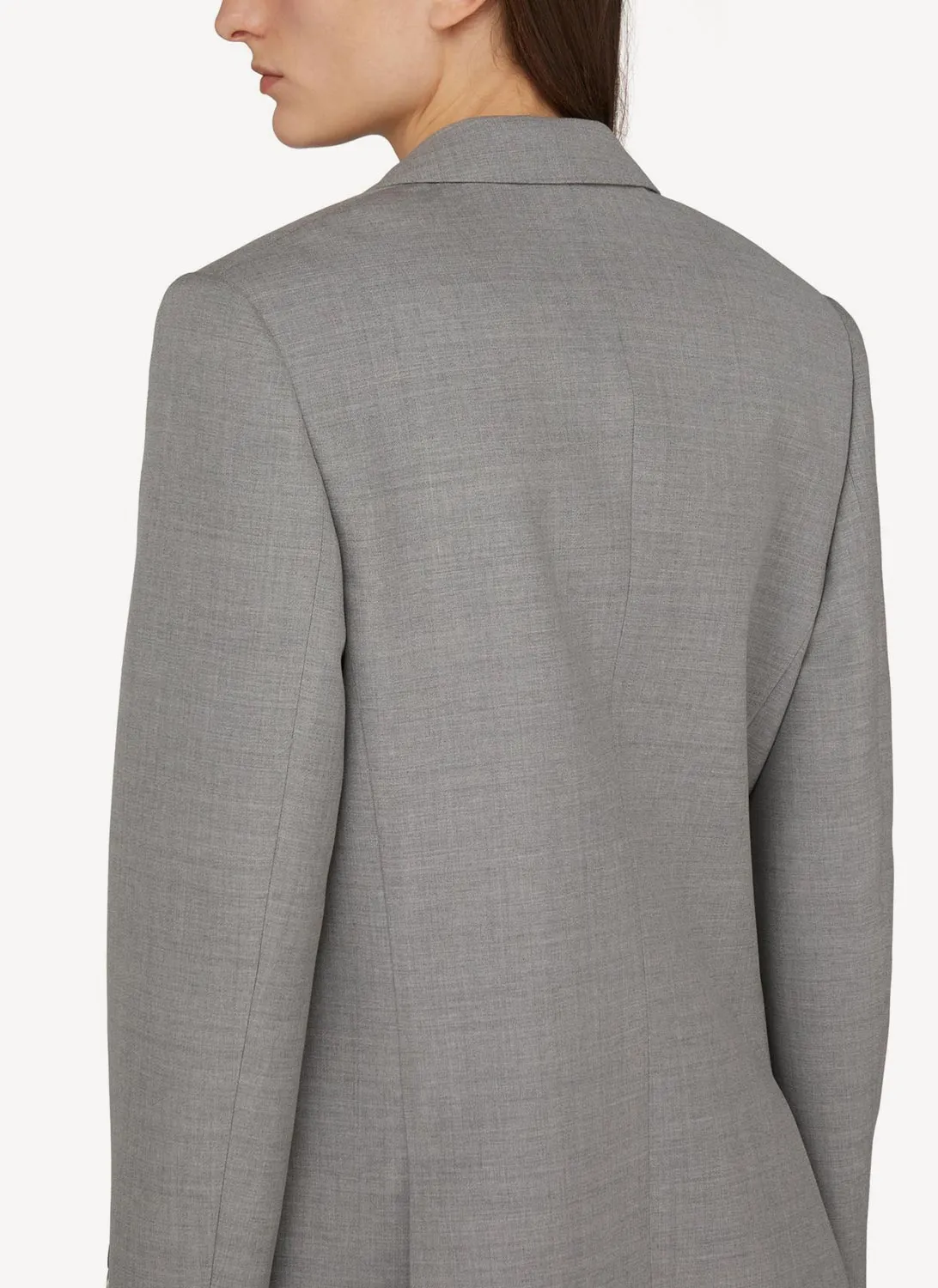 Burberry - Blazer - Light Grey - Femme