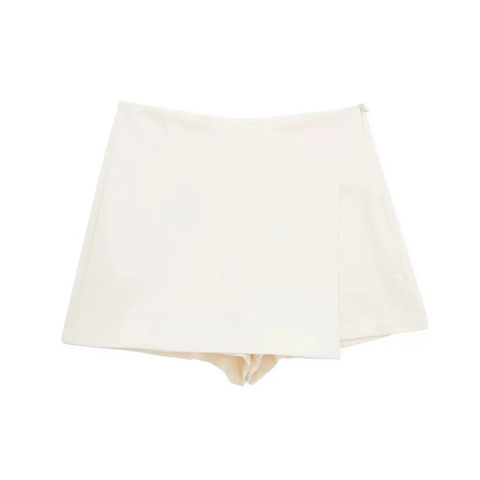 Casual Wrap Front Skorts