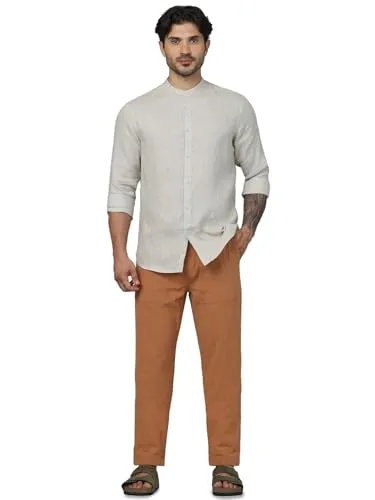 Celio Men Red Solid Loose Fit Cotton Fashion Jog Trousers (8905550138833, Red, 33)