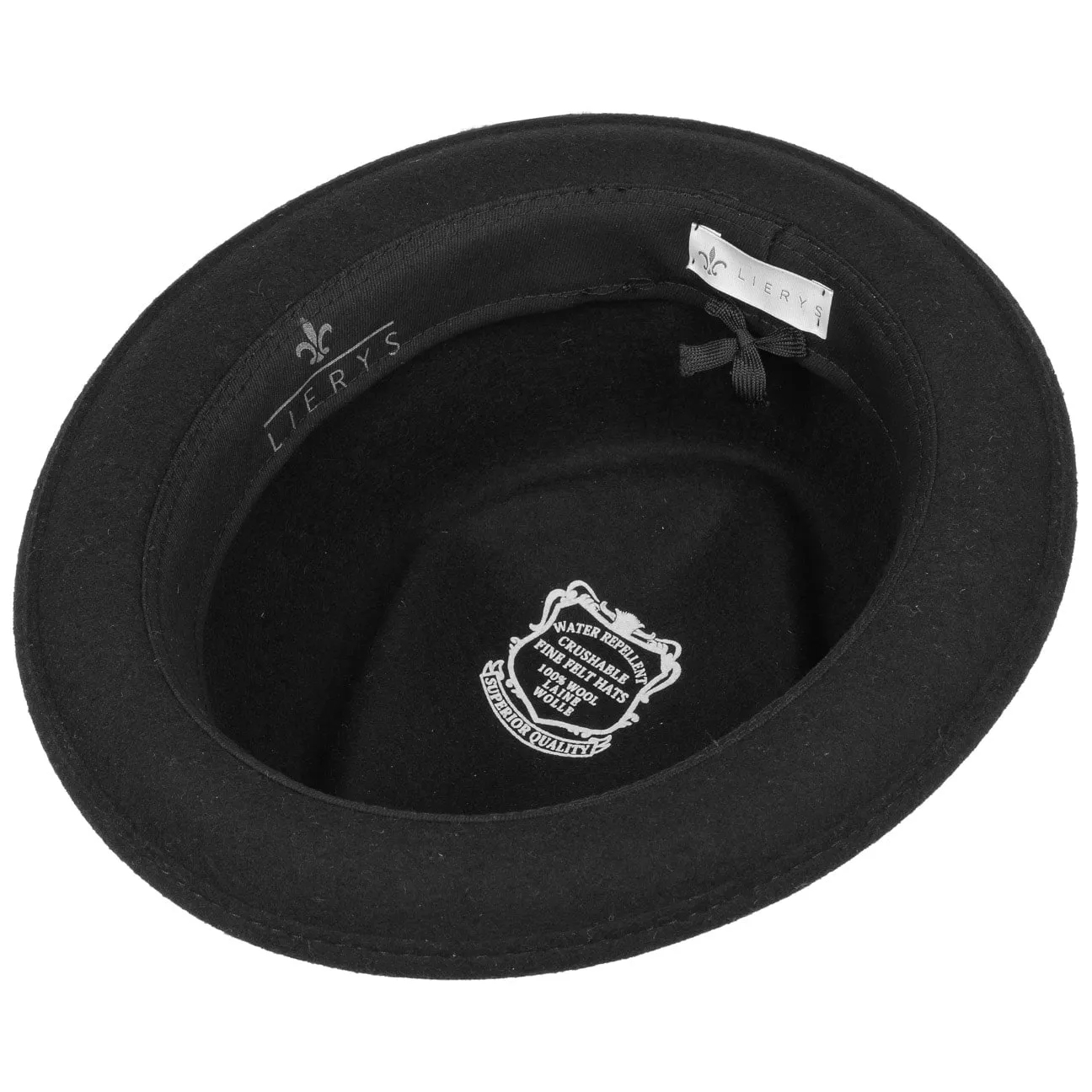 Classic Pork Pie Wool Felt Hat by Lierys