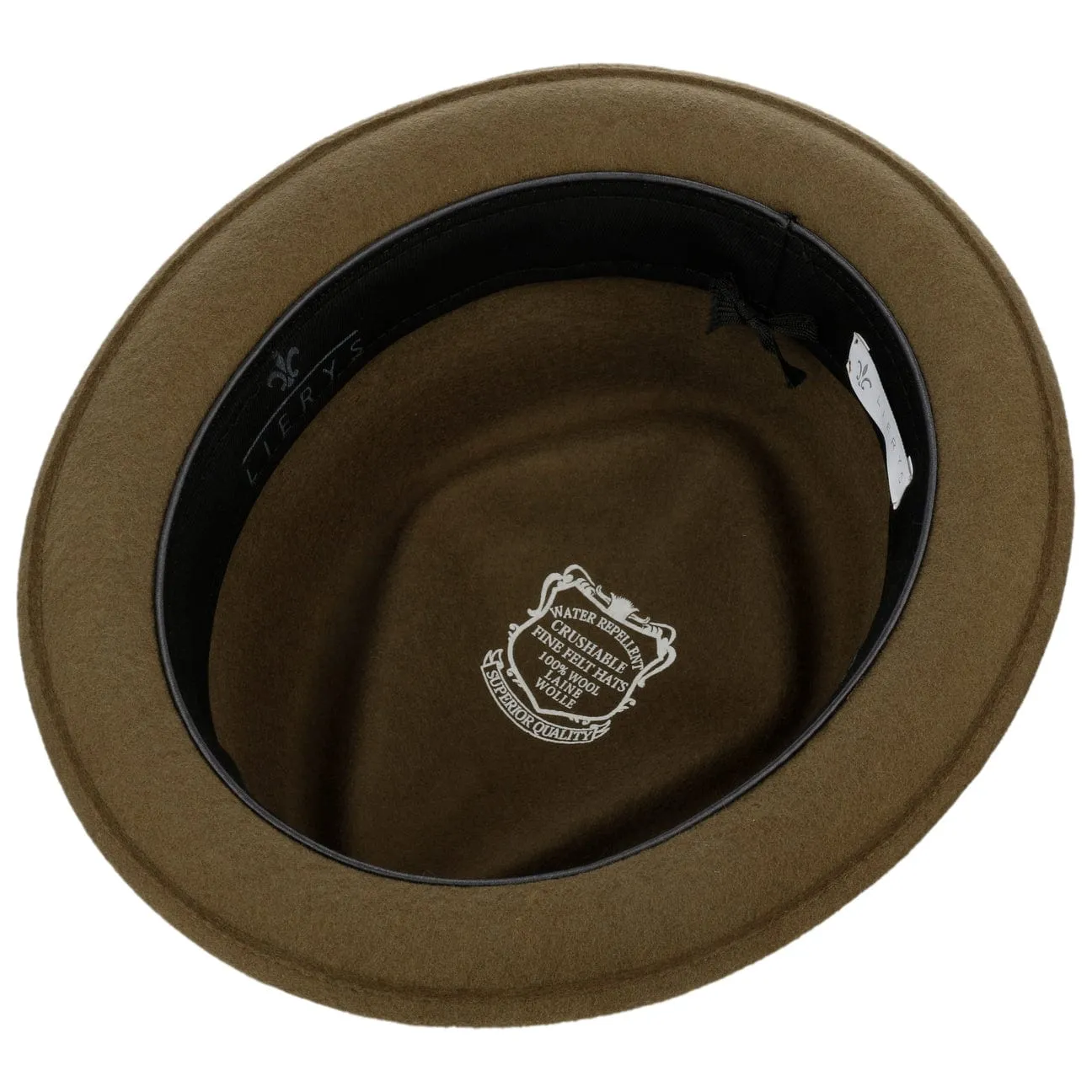 Classic Pork Pie Wool Felt Hat by Lierys