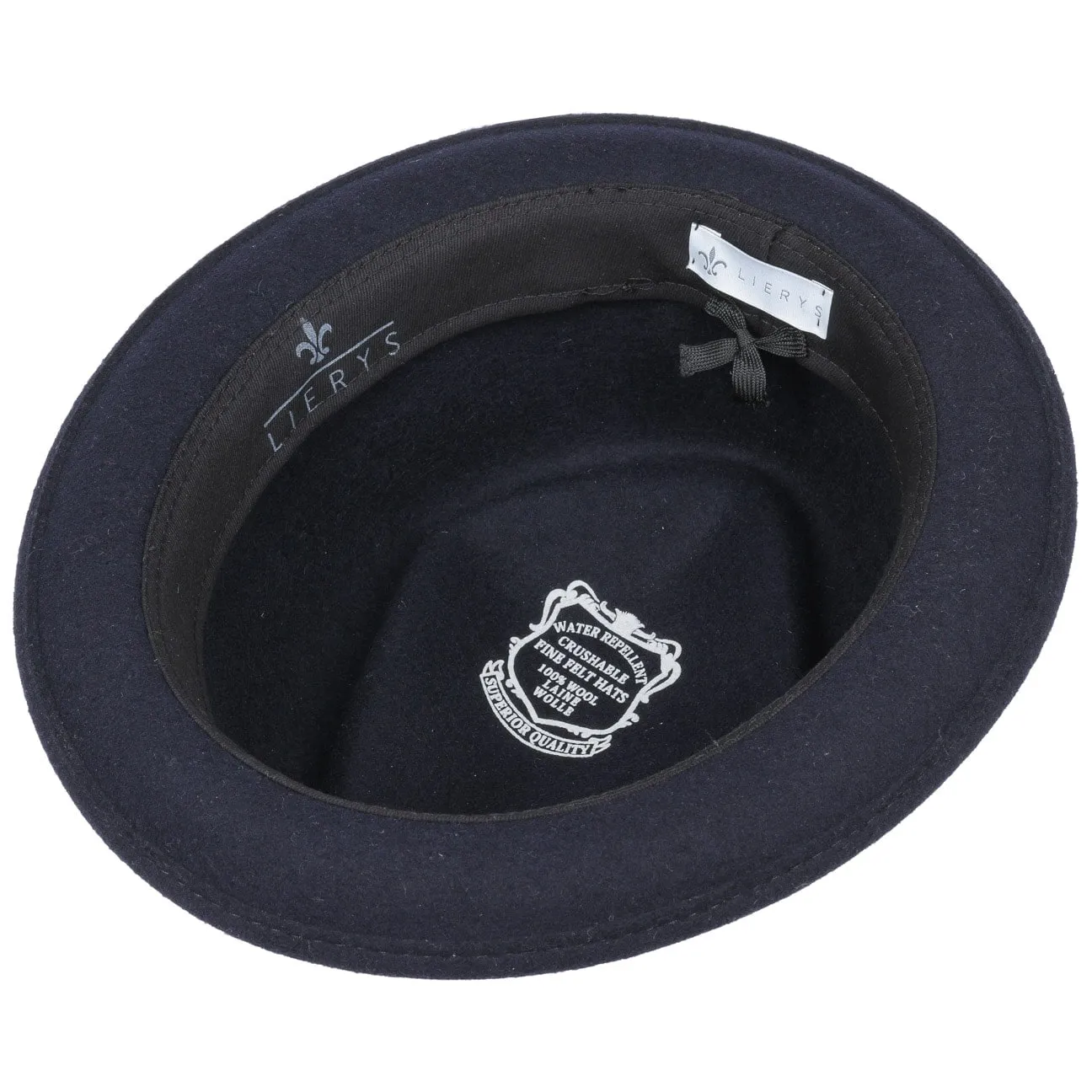 Classic Pork Pie Wool Felt Hat by Lierys