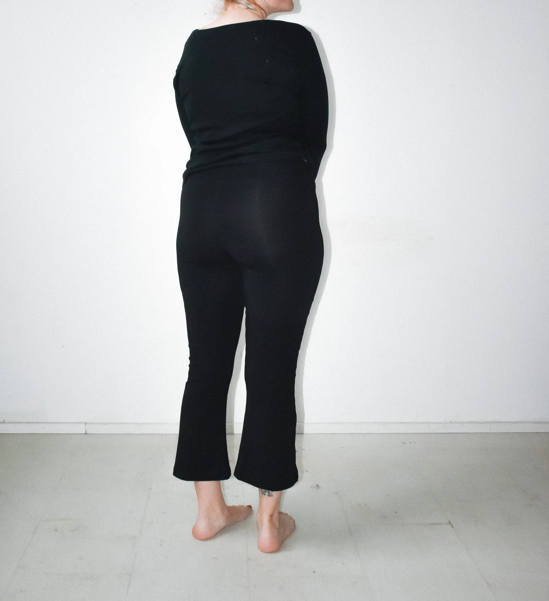 Doppel Pant in Onyx Knit