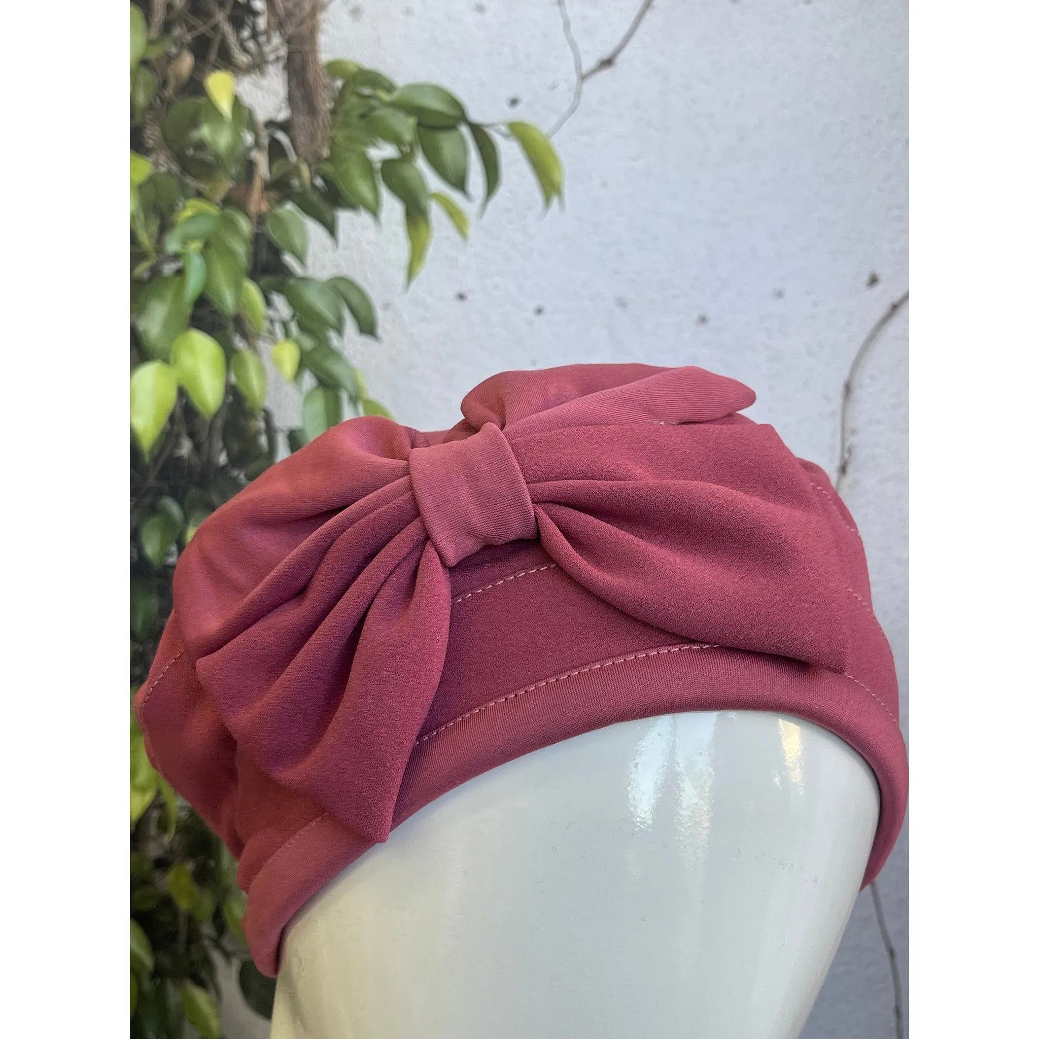 Embellished Hat - Size #2 Rose Bow