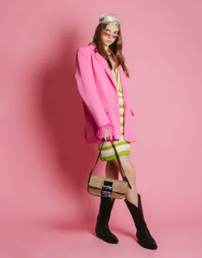 Feather blazer