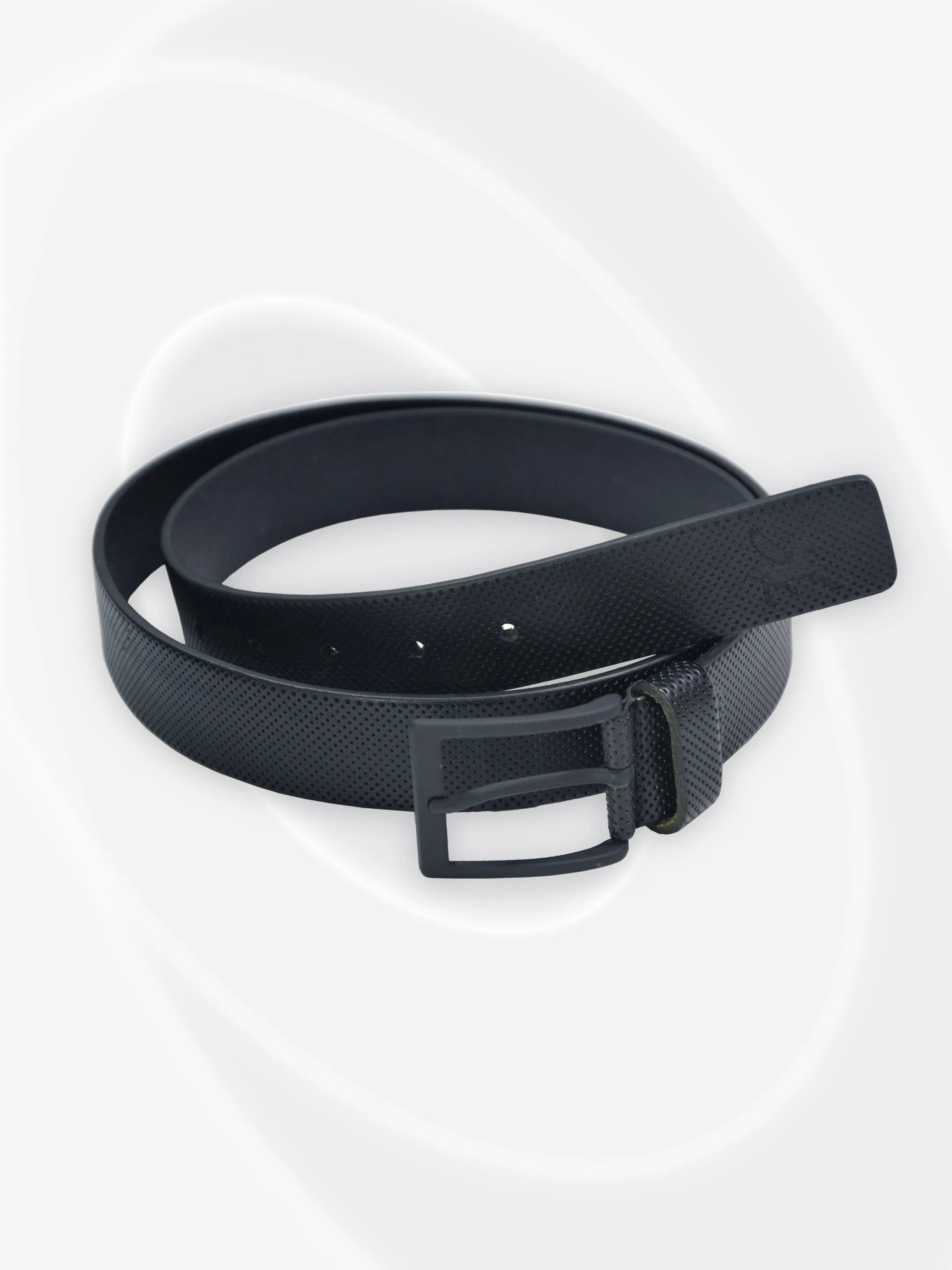 Flat Dotted Leather Belt