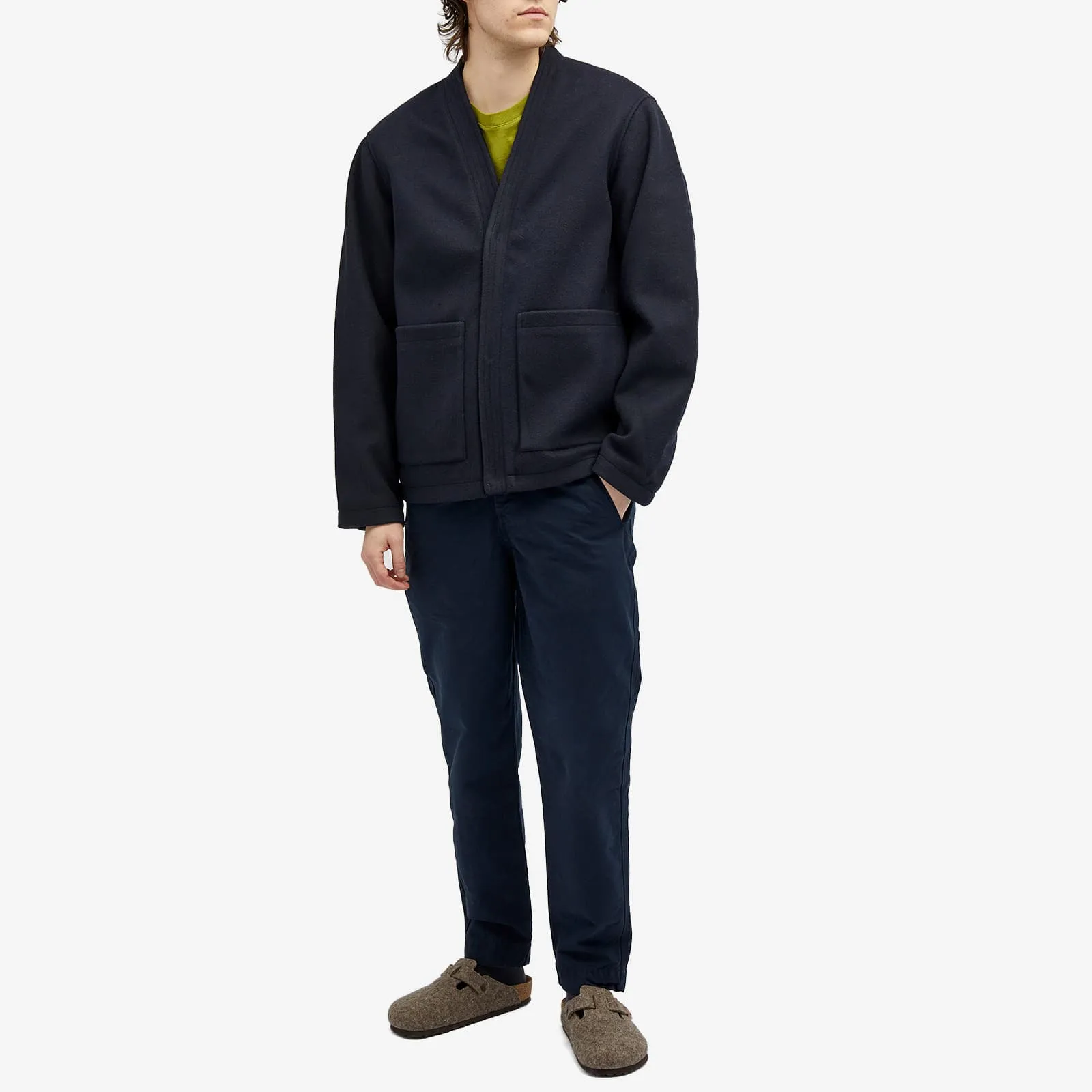 Folk Assembly trousers, dark blue