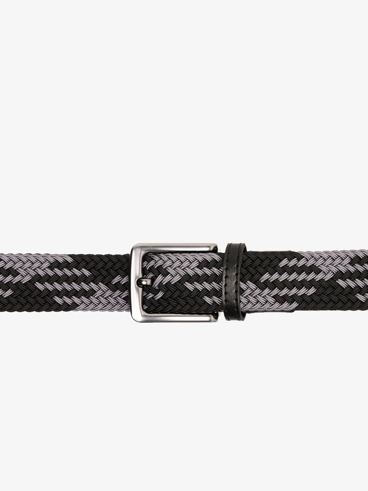 Handwoven Two-Tone Stretch Belt