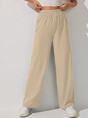 HighRise Knit Casual Trousers