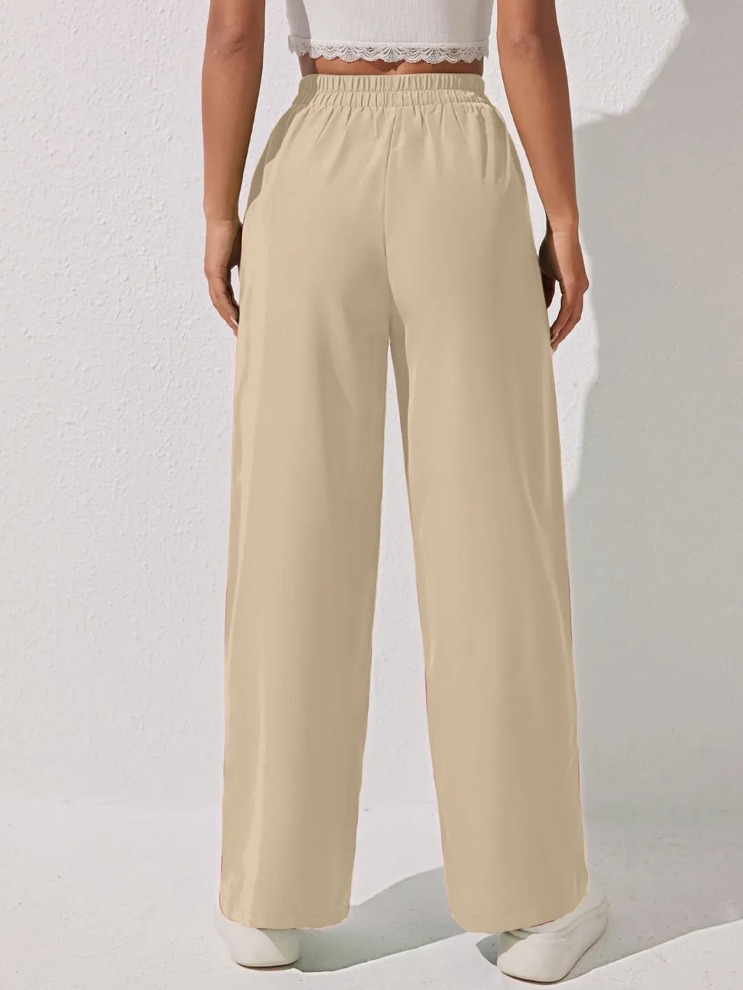 HighRise Knit Casual Trousers