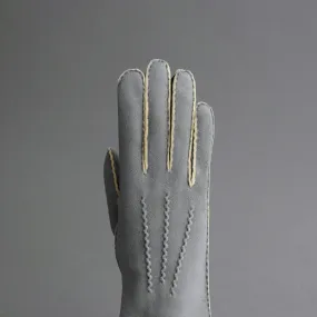 Ladies Gloves from Grey Doeskin with Cashmere Lining