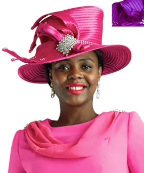 Lily and Taylor Hat H1003-Purple