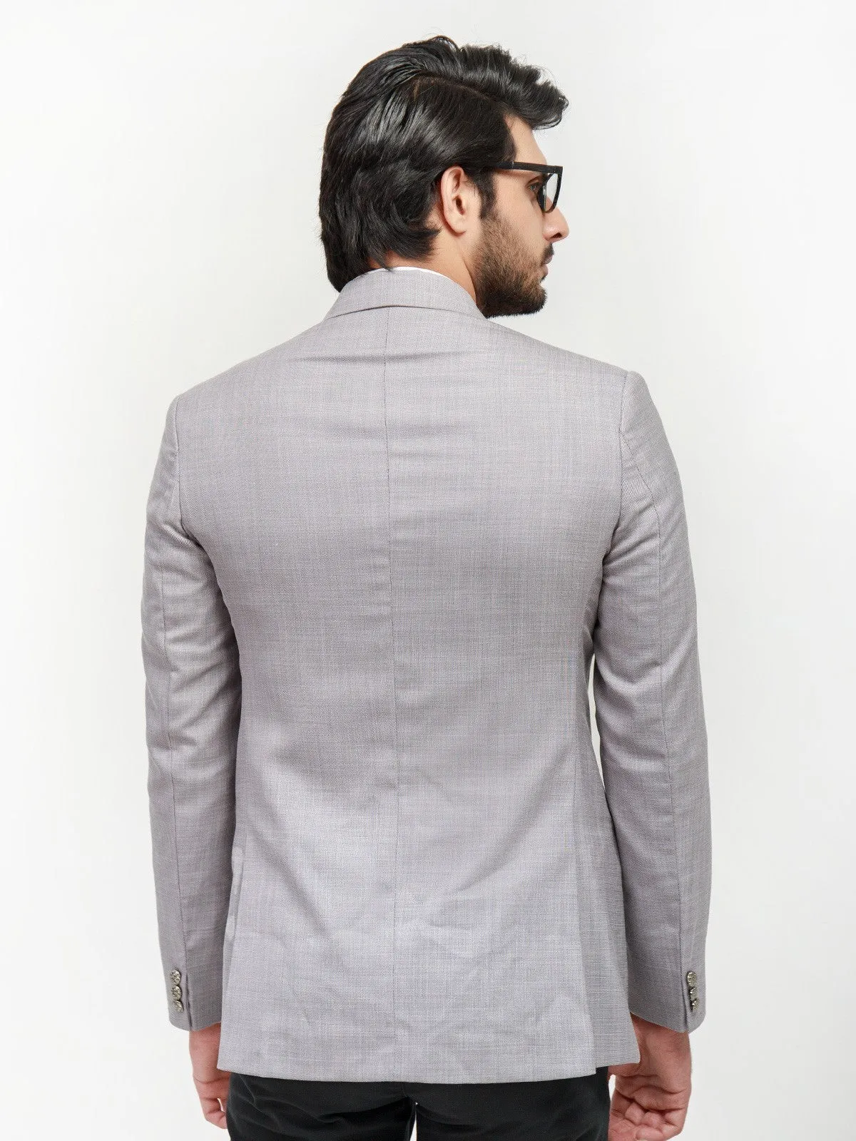 Men's Light Grey Blazer - EMTB21-6738