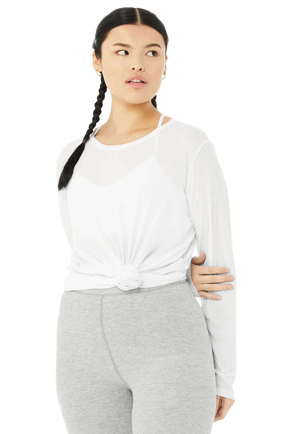 Motion Long Sleeve - White