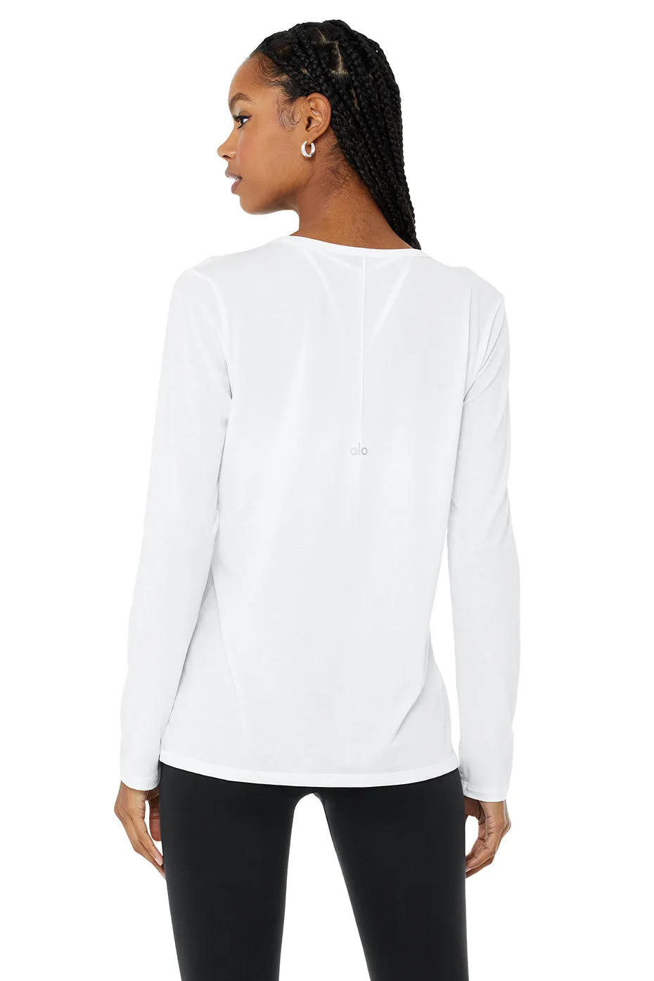 Motion Long Sleeve - White