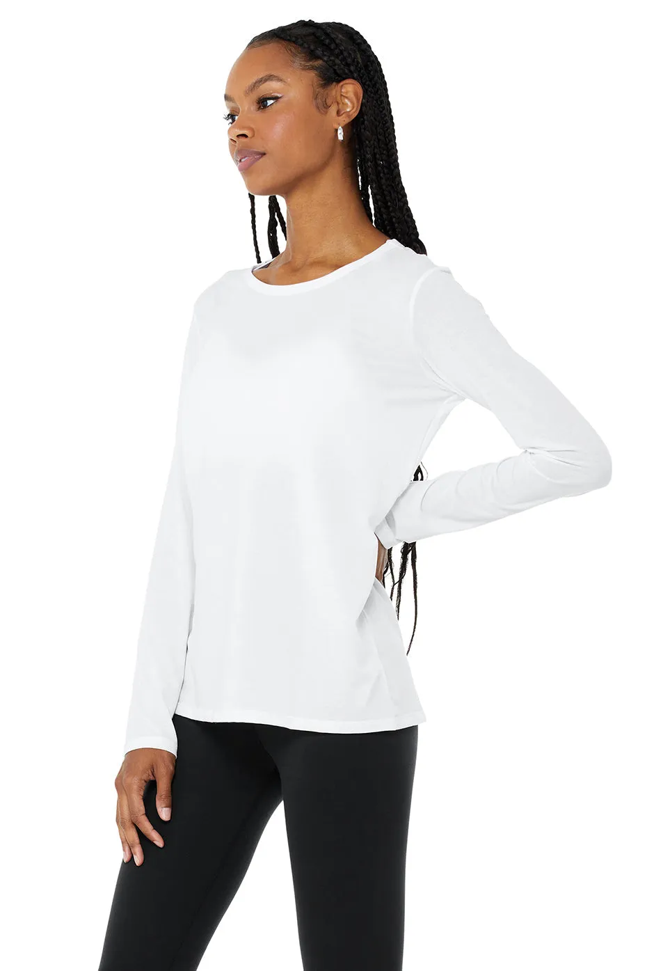 Motion Long Sleeve - White
