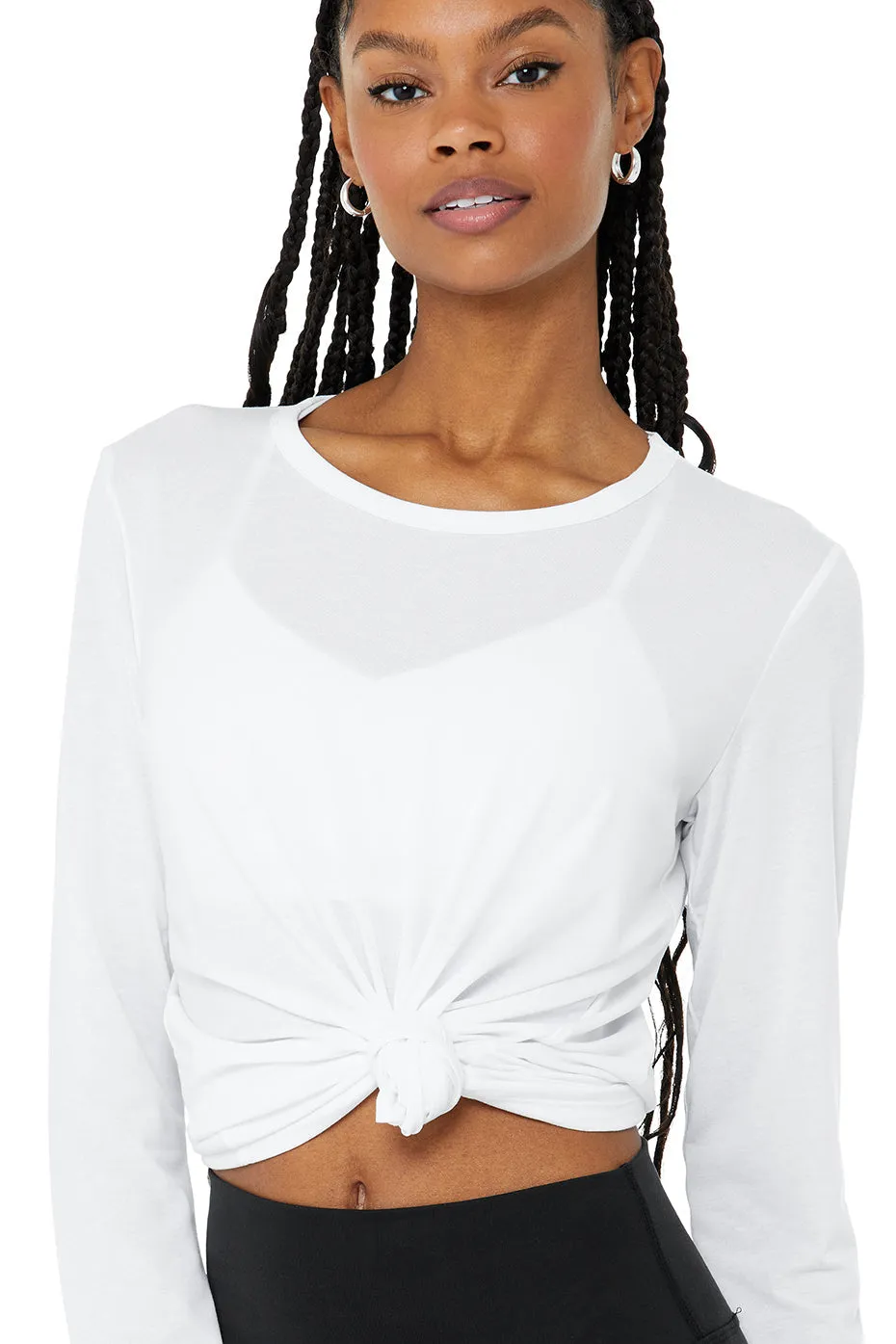 Motion Long Sleeve - White