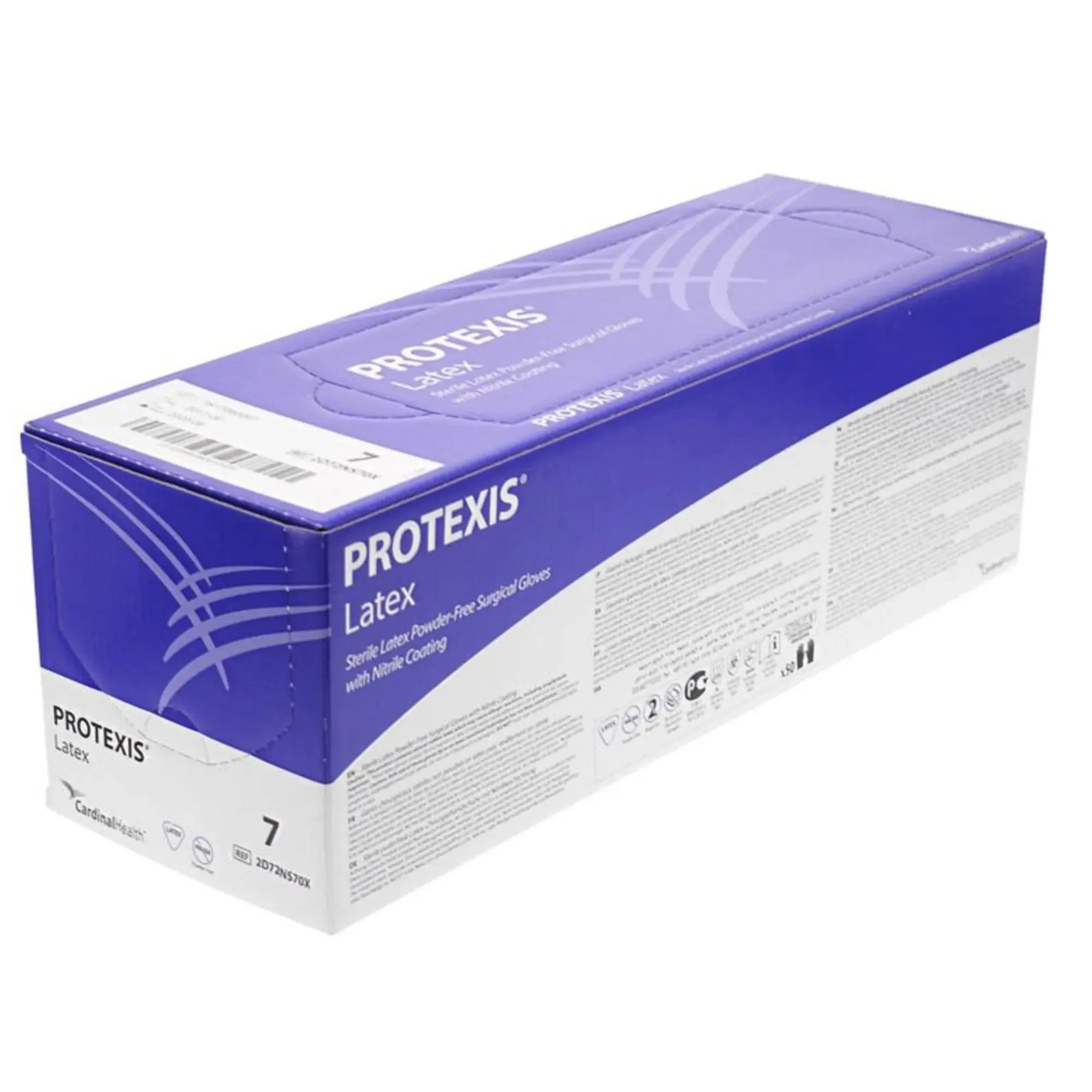Protexis™ Latex Surgical Gloves with Nitrile Coating, Size 7, Light Brown