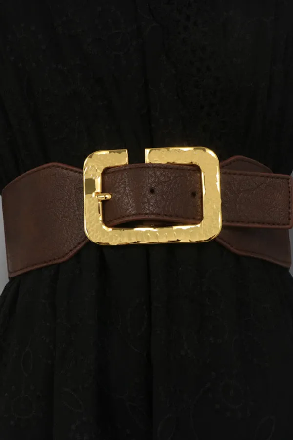 Stylish Advanced PU French Square Belt