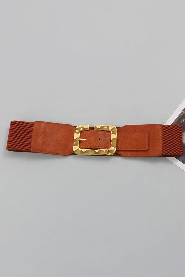 Stylish Advanced PU French Square Belt