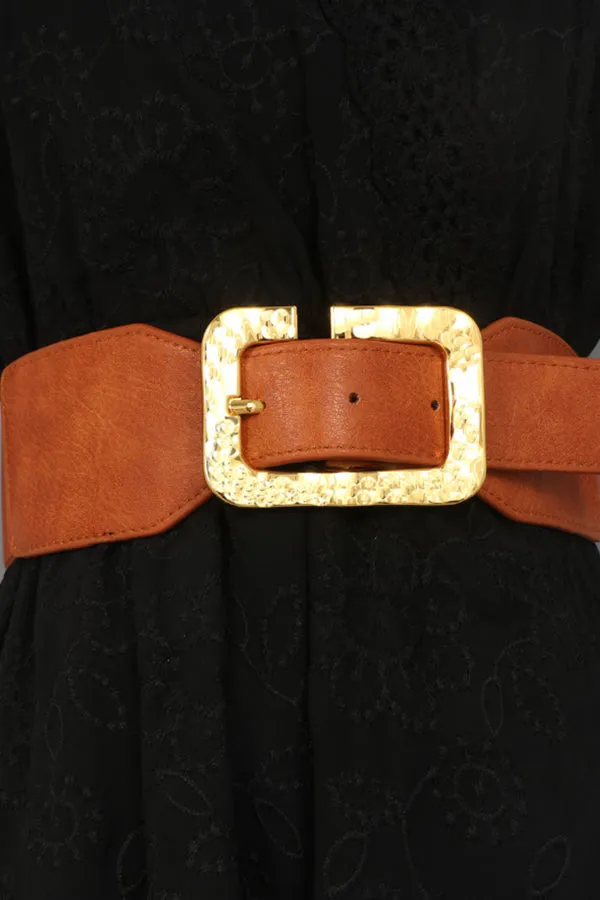 Stylish Advanced PU French Square Belt