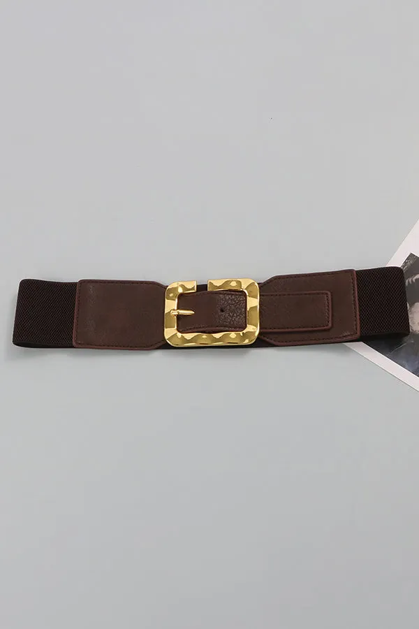 Stylish Advanced PU French Square Belt