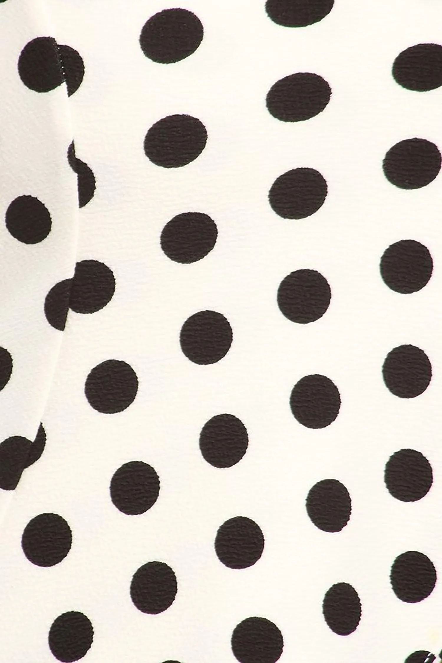 Women's Plus Size Polka Dot Long Sleeves Open Front Business Blazer