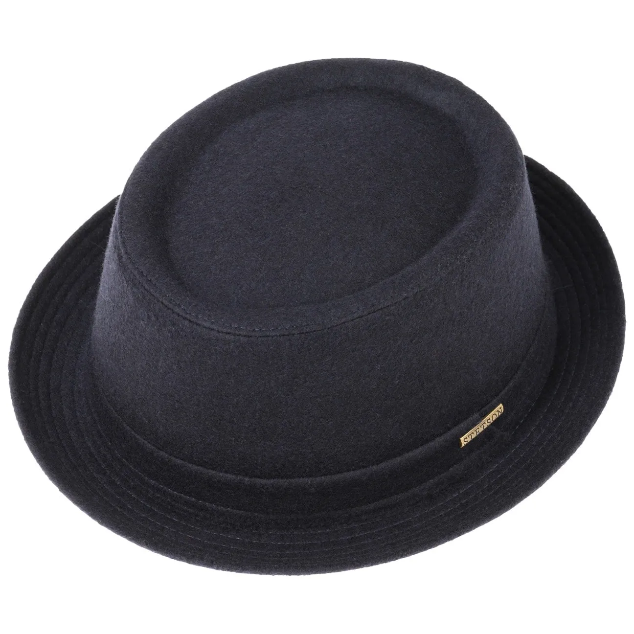 Wool Pork Pie Hat by Stetson